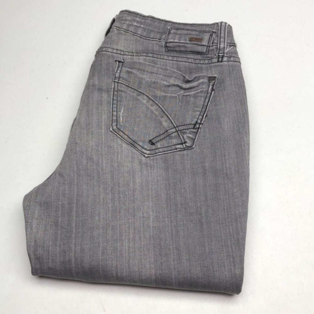 KENSIE GRAY JENNIFER STRAIGHT LEG JEANS 30x32 ⭐️